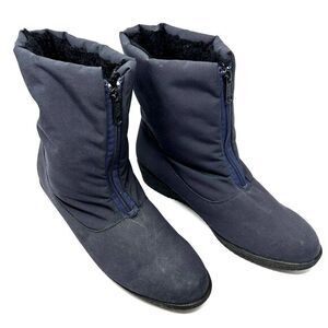Toe Warmers of Canada Womens Nylon Fur Lined Waterproof‎ Boots Size 12M